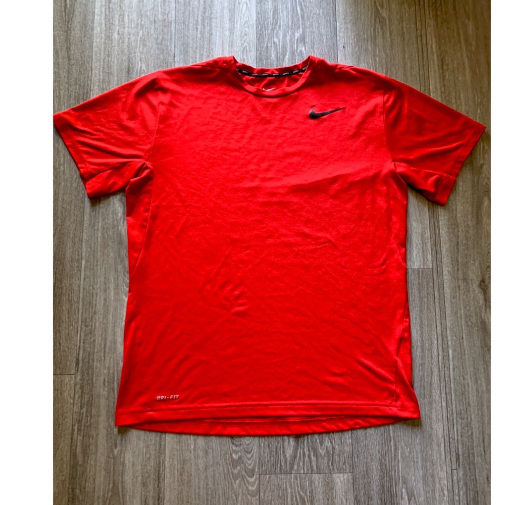 Red Nike Dri-Fit